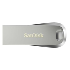 USB Pendrive SanDisk Ultra Luxe Silberfarben 128 GB