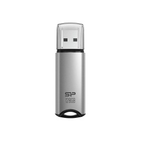 USB stick Silicon Power Marvel M02 Silver 128 GB