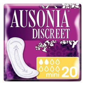 Compresas para Incontinencia Mini Ausonia Discreet (20 uds) 20