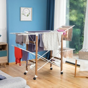 Folding Vertical Clothes Dryer with Wheels Dreeyl 