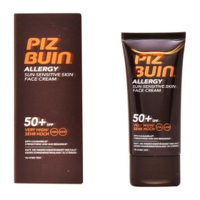 Facial Sun Cream Allergy Piz Buin Spf 50 (50 ml) (Unisex) (50