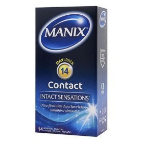 Préservatifs Manix Contact Non 18,5 cm (14 uds)