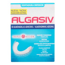 Almofadas Adesivas para Dentaduras Algasiv ALGASIV INFERIOR (30