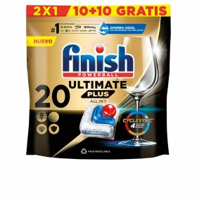 Pastilhas para Máquina de Lavar Louça Finish Ultimate Plus (20