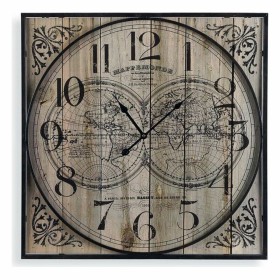 Horloge Murale Versa Bois (59,5 x 5,5 x 59,5 cm)