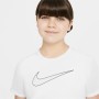 Child's Short Sleeve T-Shirt Nike Dri-FIT One Whit