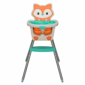 Chaise haute Infantino Orange Mousse