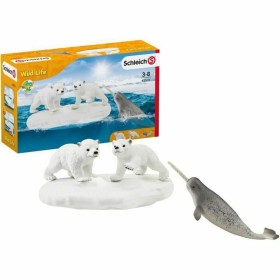 Set de Animales Salvajes Schleich Polar Bear Slide