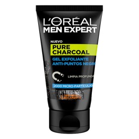 Exfoliante Facial Pure Charcoal L'Oreal Make Up Men Expert (100