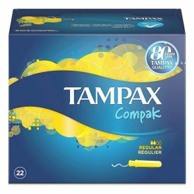 Tampones Regulares COMPAK Tampax Tampax Compak (22 uds) 22 uds