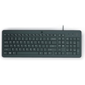 Tastatur HP 150 Qwerty Spanisch Schwarz