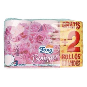 Papel Higiénico Foxy Bouquet 3 camadas (6 uds)