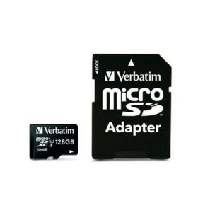 Tarjeta de Memoria Micro SD con Adaptador Verbatim Premium 128
