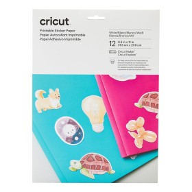 Bedruckbares Stickerpapier für Schneideplotter Cricut PRINTABLE