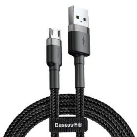 Câble USB vers micro USB Baseus CAMKLF-BG1 Blanc Noir 1 m