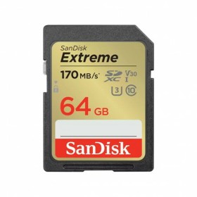 Carte Mémoire SD SanDisk Extreme 64 GB