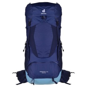 Hiking Backpack Deuter Aircontact Lite 45 + 10 SL Blue