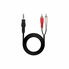 Câble Audio Jack vers RCA NANOCABLE 10.24.0303 3 M Noir