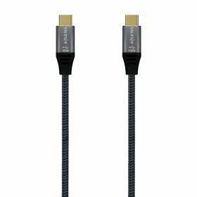Câble USB C Aisens A107-0671 1 m Gris
