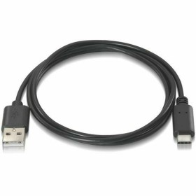 Câble USB A vers USB C Aisens A107-0050 Noir 50 cm (1)