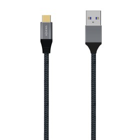 Cable USB A a USB C Aisens A107-0630 50 cm Gris