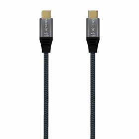 Câble USB C Aisens A107-0634 2 m Gris