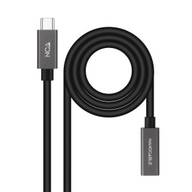 Cable USB-C NANOCABLE 10.01.4401 Negro 1 m