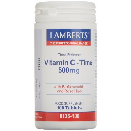 Cápsulas Lamberts L08135 Vitamina C 100 Unidades