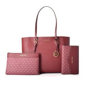 Women's Handbag Michael Kors CHARLOTTE Red 34 x 27 x 11 cm