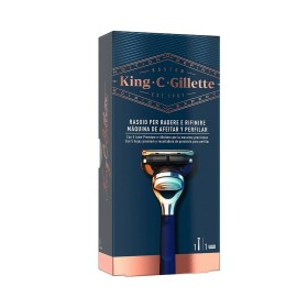 Máquina de Barbear Manual King C Gillette Gillette King Azul