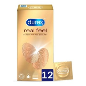 Preservativos Durex Real Feel Sin látex (12 uds)