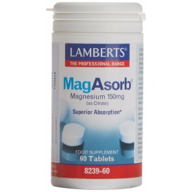 Supplément Alimentaire Lamberts MagAbsorb Magnésium 60 Unités