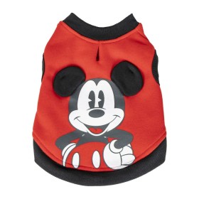 Camisola para Cães Mickey Mouse S Vermelho