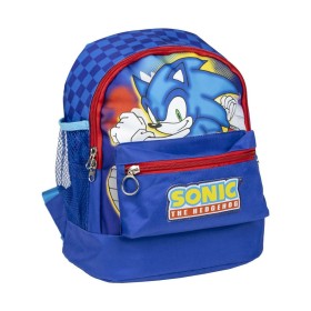 Mochila de Senderismo Sonic Infantil 25 x 27 x 16 cm Azul