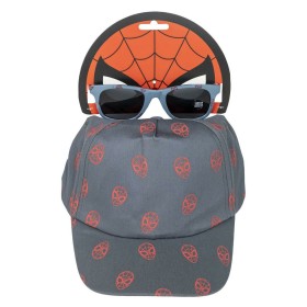 Conjunto de boné e óculos de sol Spider-Man Cinzento (54 cm) 2