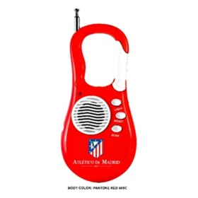 Radio Portátil Atlético Madrid Rojo