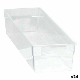 Caja Multiusos Modular Transparente 22,5 x 8 x 5,3 cm (24