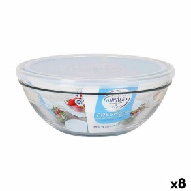 Panier-repas rond avec couvercle Duralex FreshBox Bleu 1,6 L (8