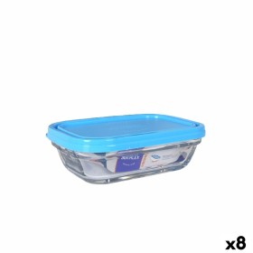 Fiambrera Rectangular con Tapa Duralex Freshbox 400 ml Azul (8