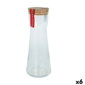 Glas-Flasche Royal Leerdam Balice Kork 1L (6 Stück)