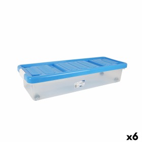 Caja de Almacenaje con Tapa Tontarelli Plástico Azul