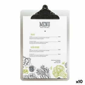 Suportes para menus Securit Food&drink 33,2 x 22,8 cm Metal