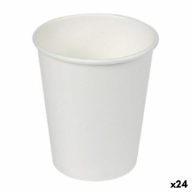 Set de Vasos Algon Cartón Desechables Blanco 24 Unidades (50