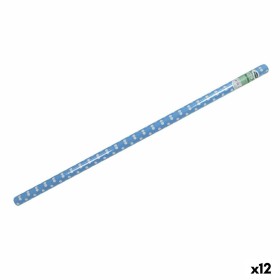 Mantel en rollo Algon Papel Lunares Azul 120 x 500 cm (12