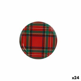 Conjunto de tampas Sarkap Escocês 6 Peças 6,6 x 0,8 cm (24