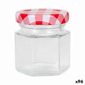 Tarro de Cristal Transparente Mediterraneo Vidrio 45 ml (96