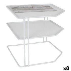 Estante Confortime Organizador Blanco Metal 23 x 23 x 20 cm (8