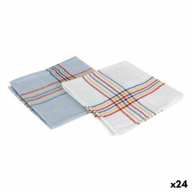 Cleaning cloth/duster Supernet Blue White (24 Units) (52 x 52