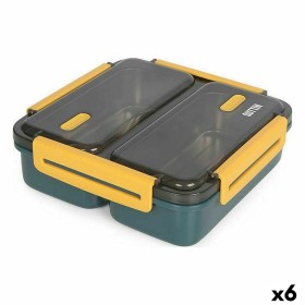 Hermetic Lunch Box ThermoSport Double Steel Plastic 19,8 x 19,8