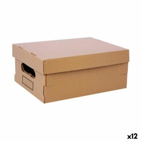 Caja de Almacenaje con Tapa Confortime Cartón 30 x 22,5 x 12,5